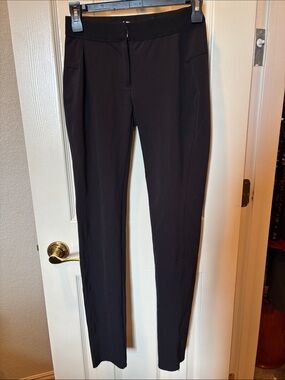 Veronica Beard Renzo Clean Waistband Pant Black size 0